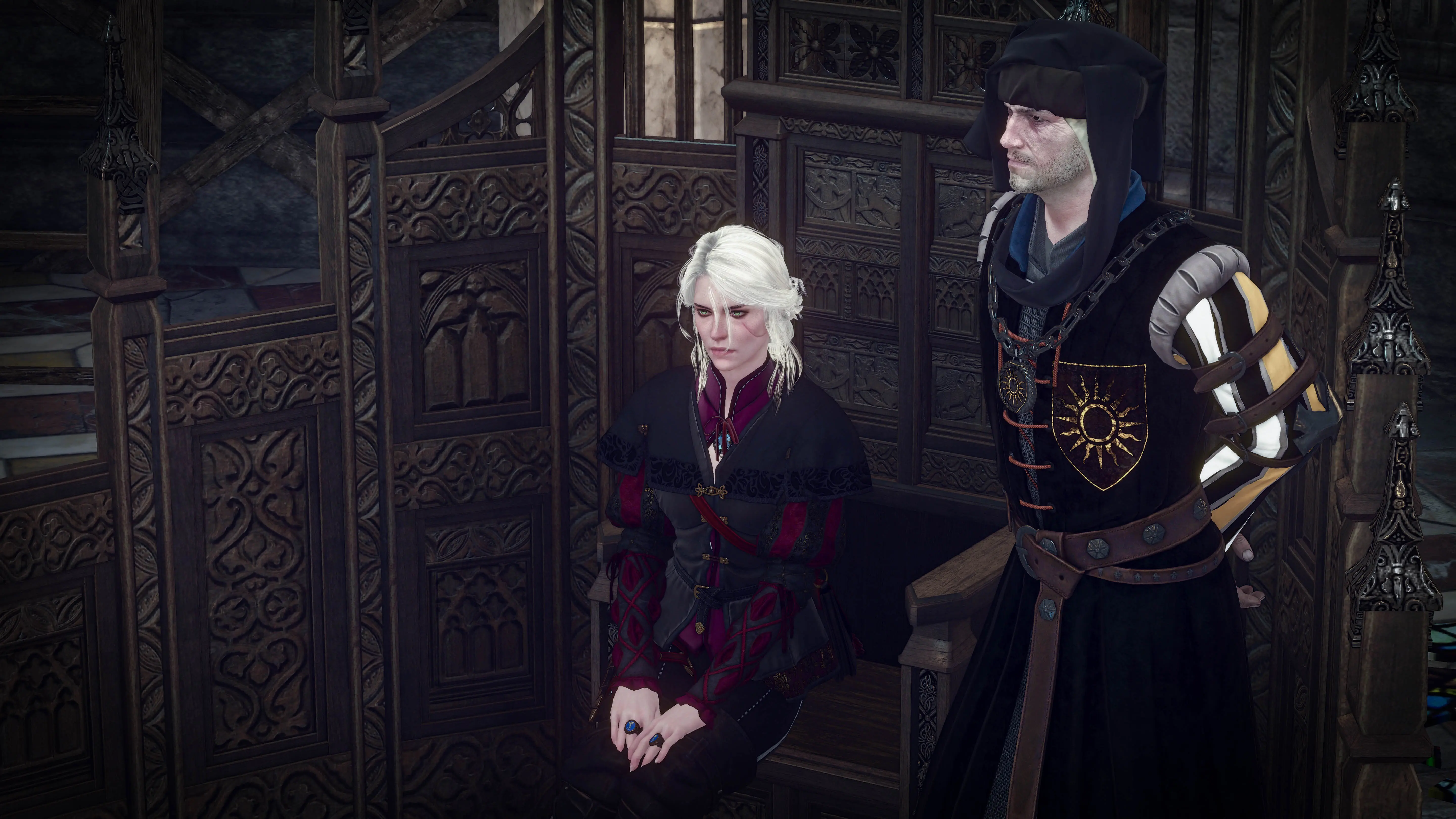 Prince-consort Vernon Roche and empress Ciri at The Witcher 3 Nexus - Mods  and community