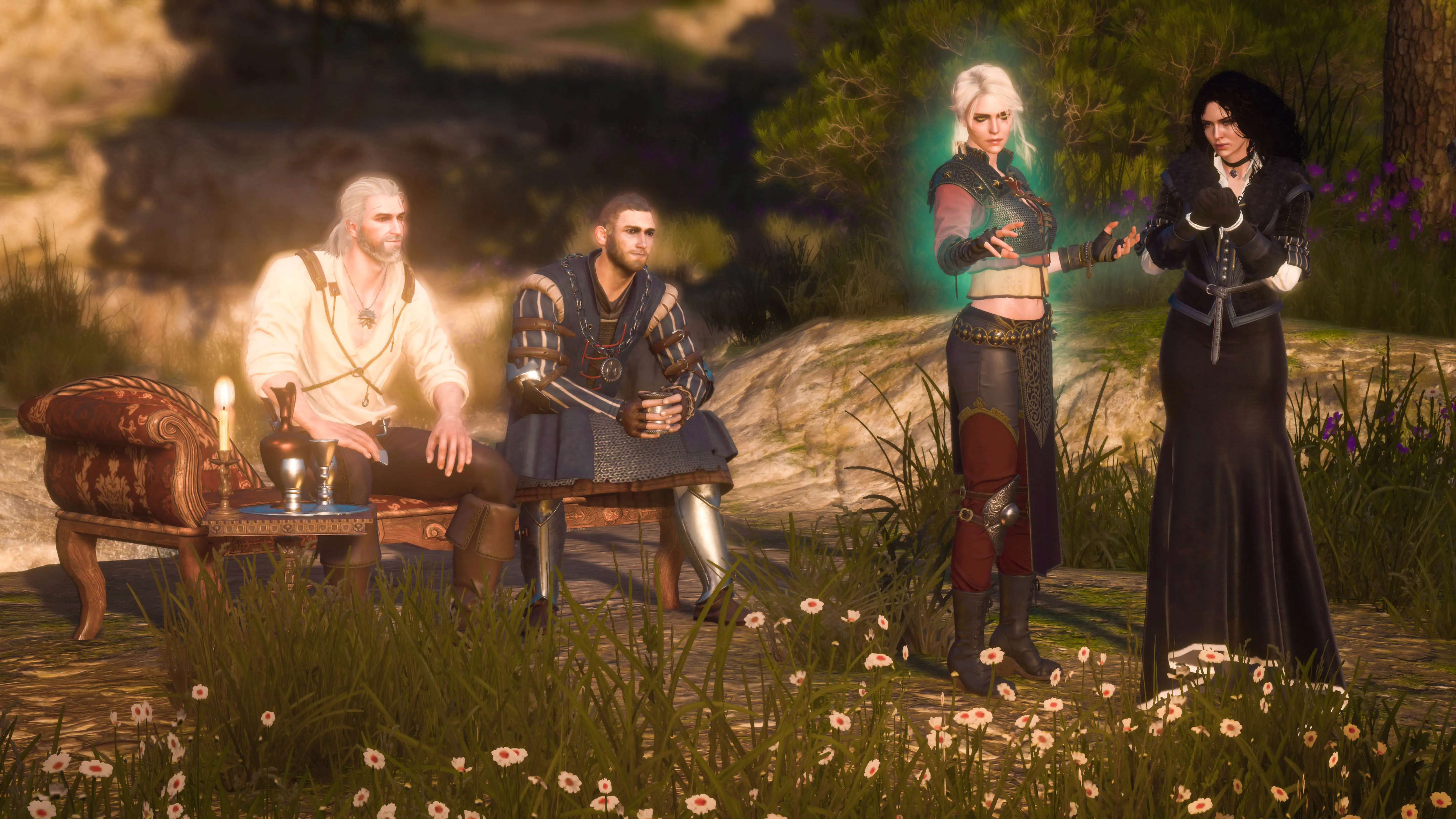 The witcher 3 yennefer and ciri фото 111