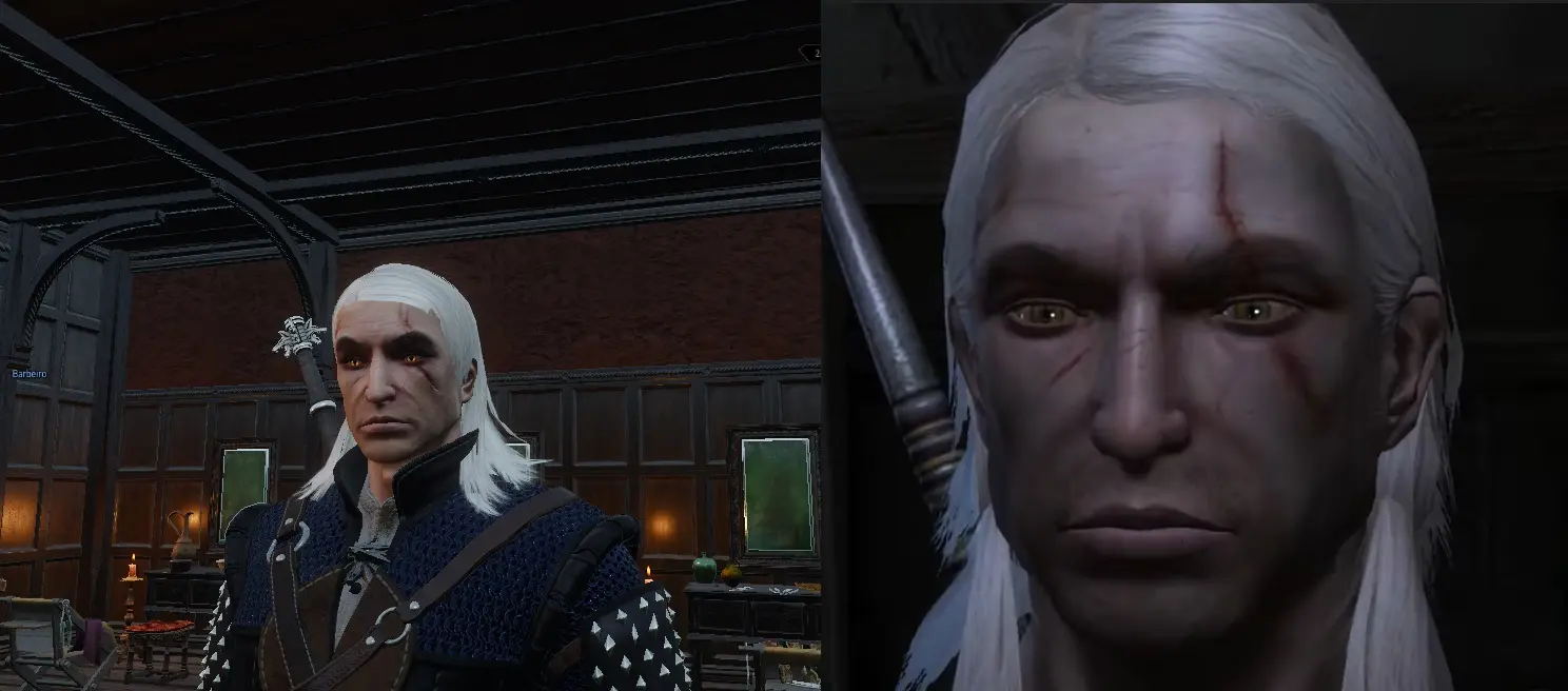 The Witcher 1 Geralt shaved at The Witcher 3 Nexus - Mods and community