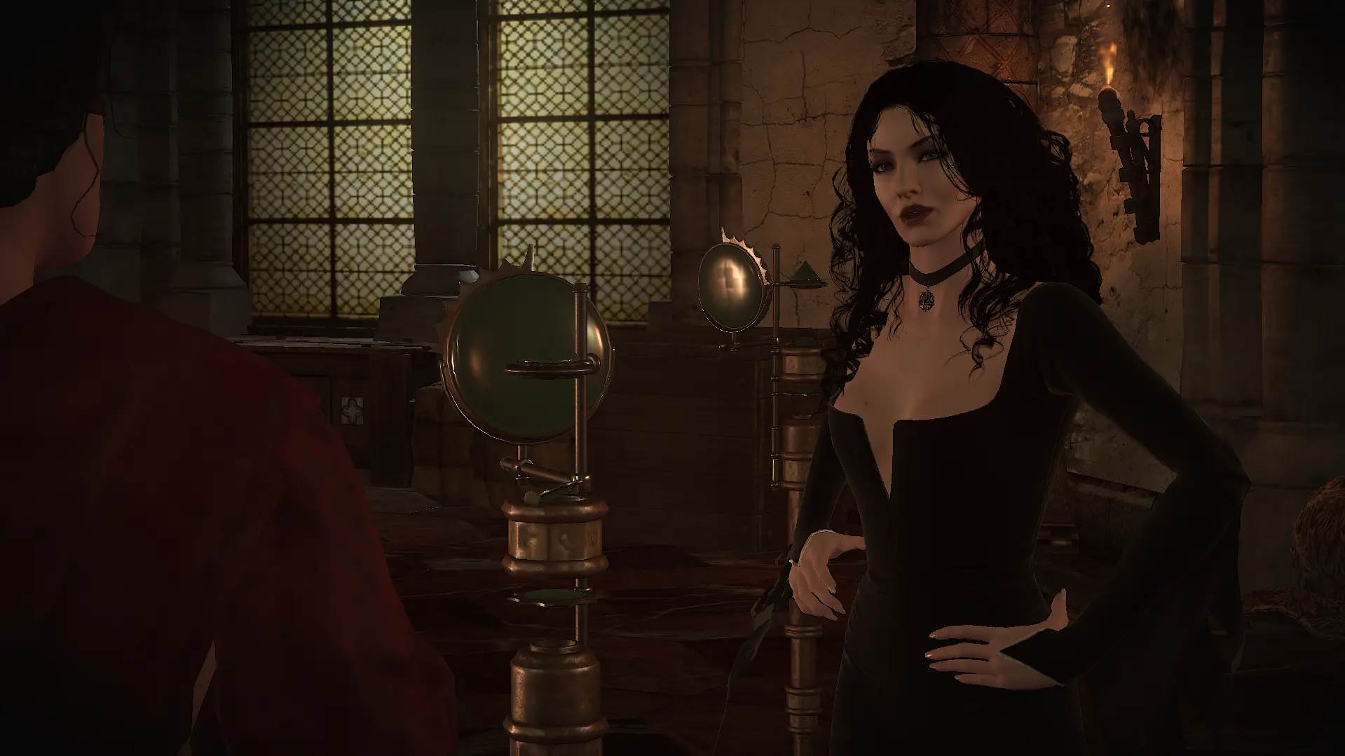 Yennefer in Kaer Morhen Yennefer in Kaer Morhen
