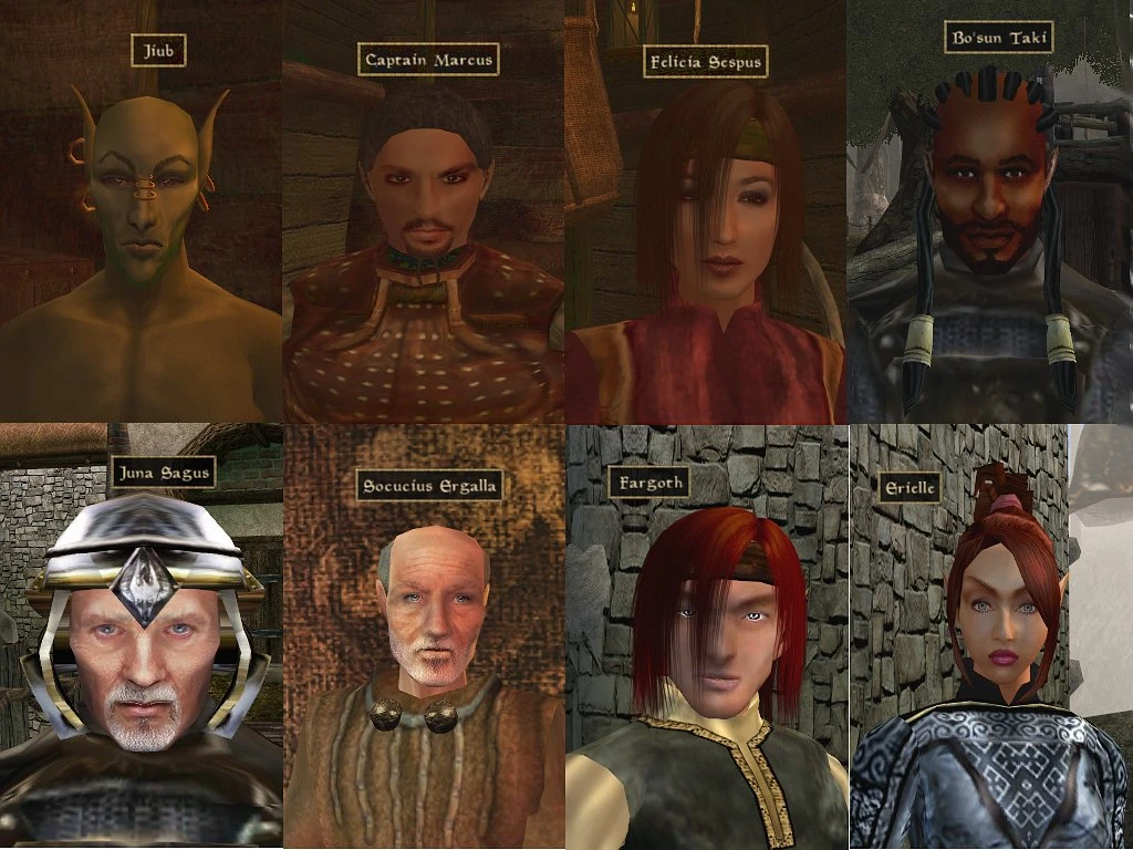 Morrowind как изменить прическу