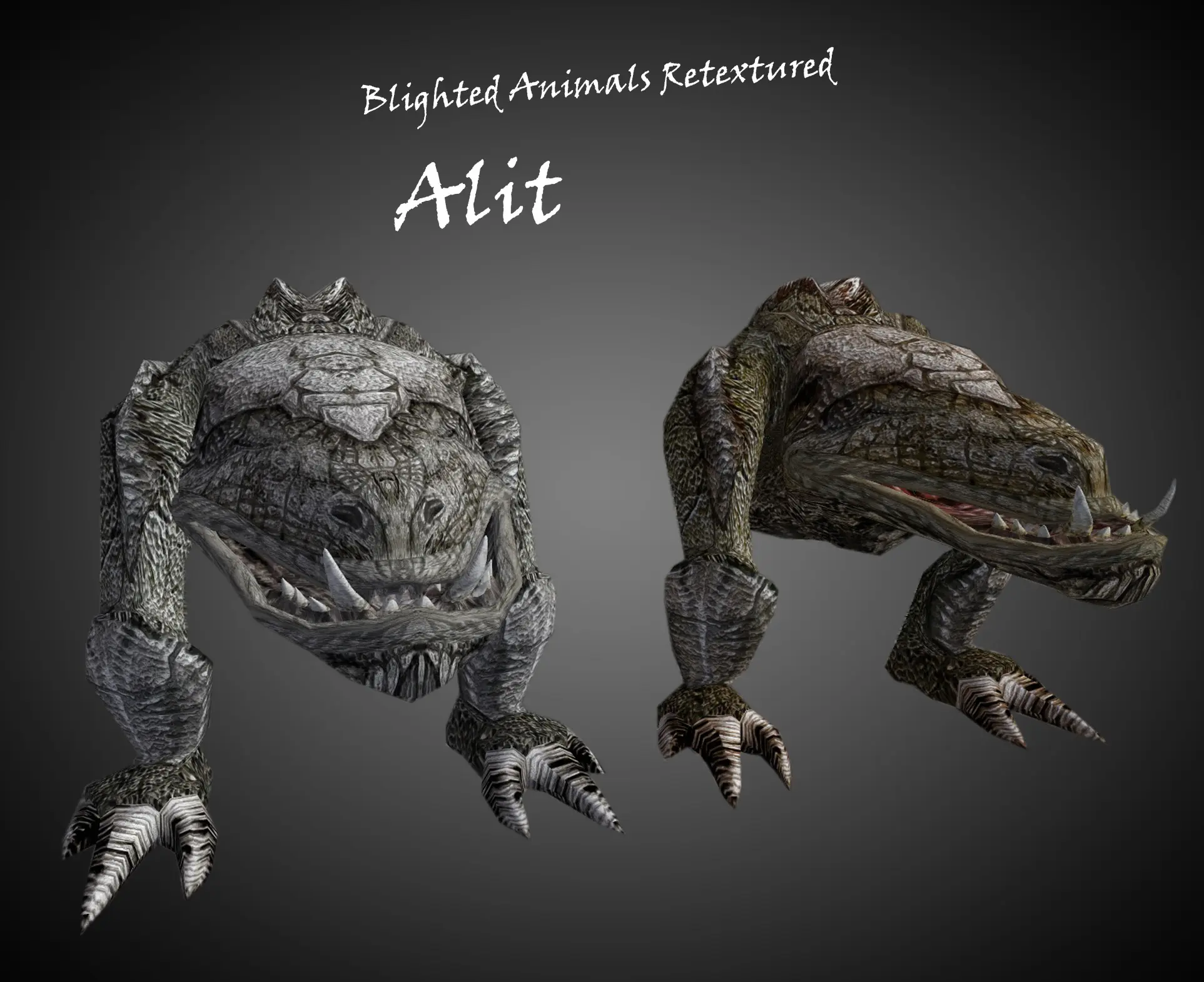 Blighted Animals Retextured at Morrowind Nexus - mods and community