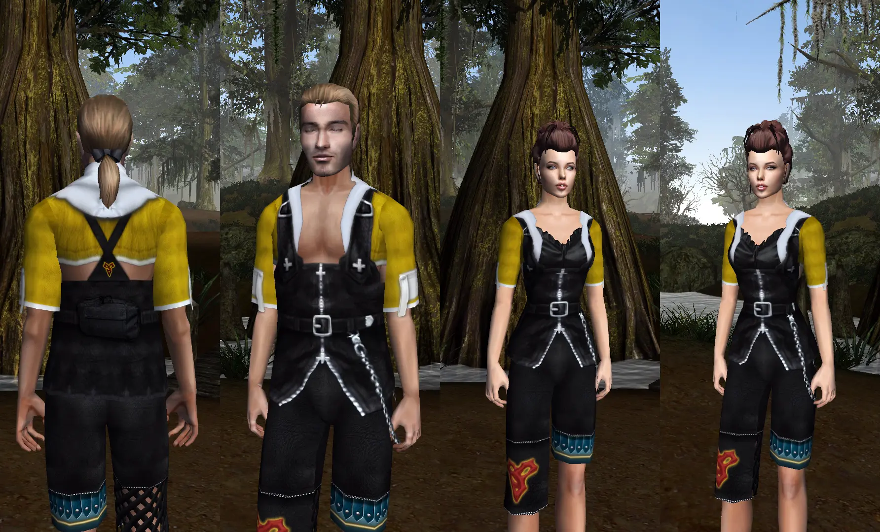 Yuna and Tidus' Outfits at Morrowind Nexus - mods and community