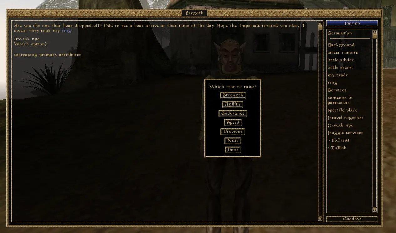 Morrowind как воскресить npc