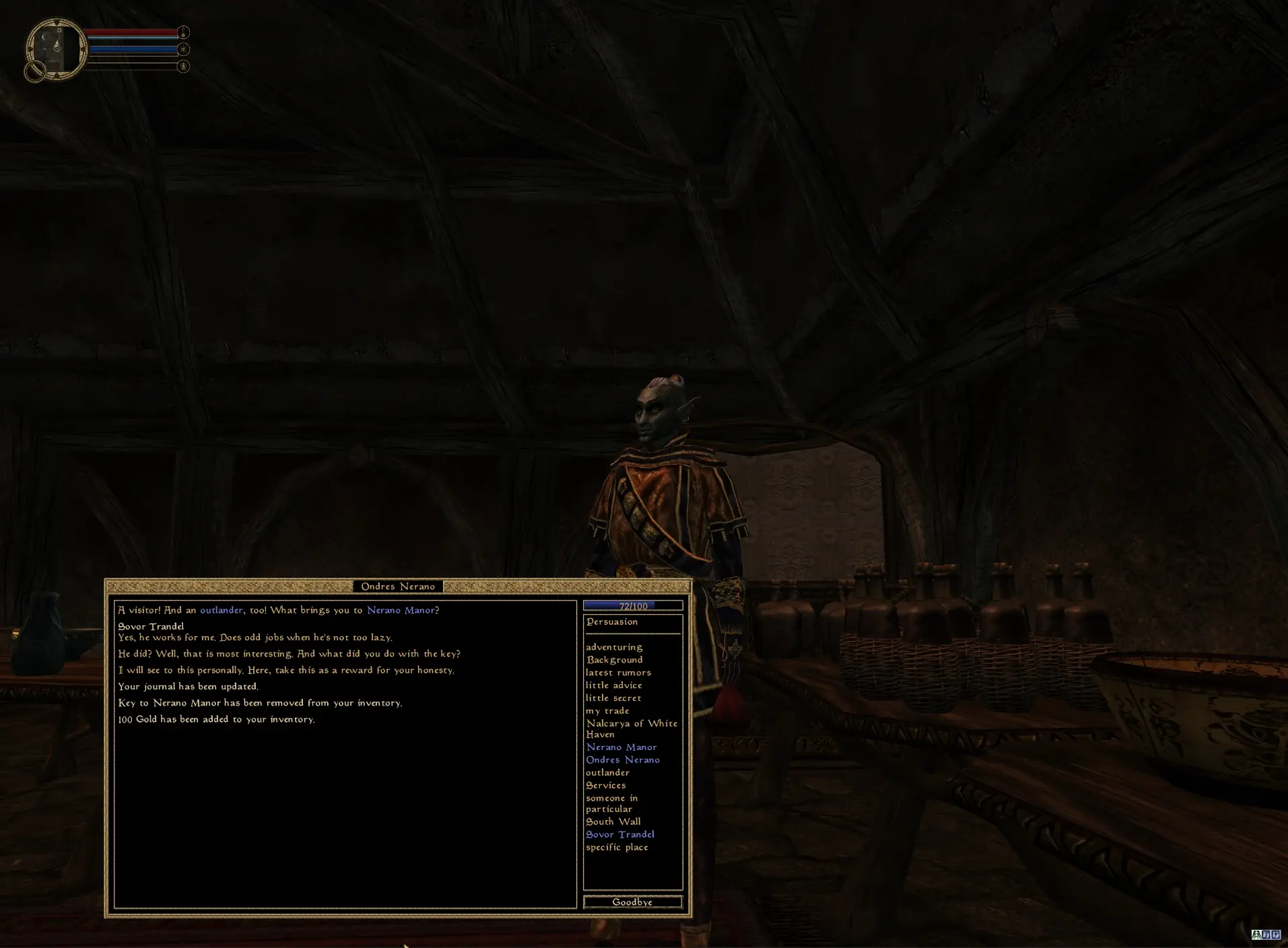 Screw You Sovor Trandel at Morrowind Nexus - mods and community