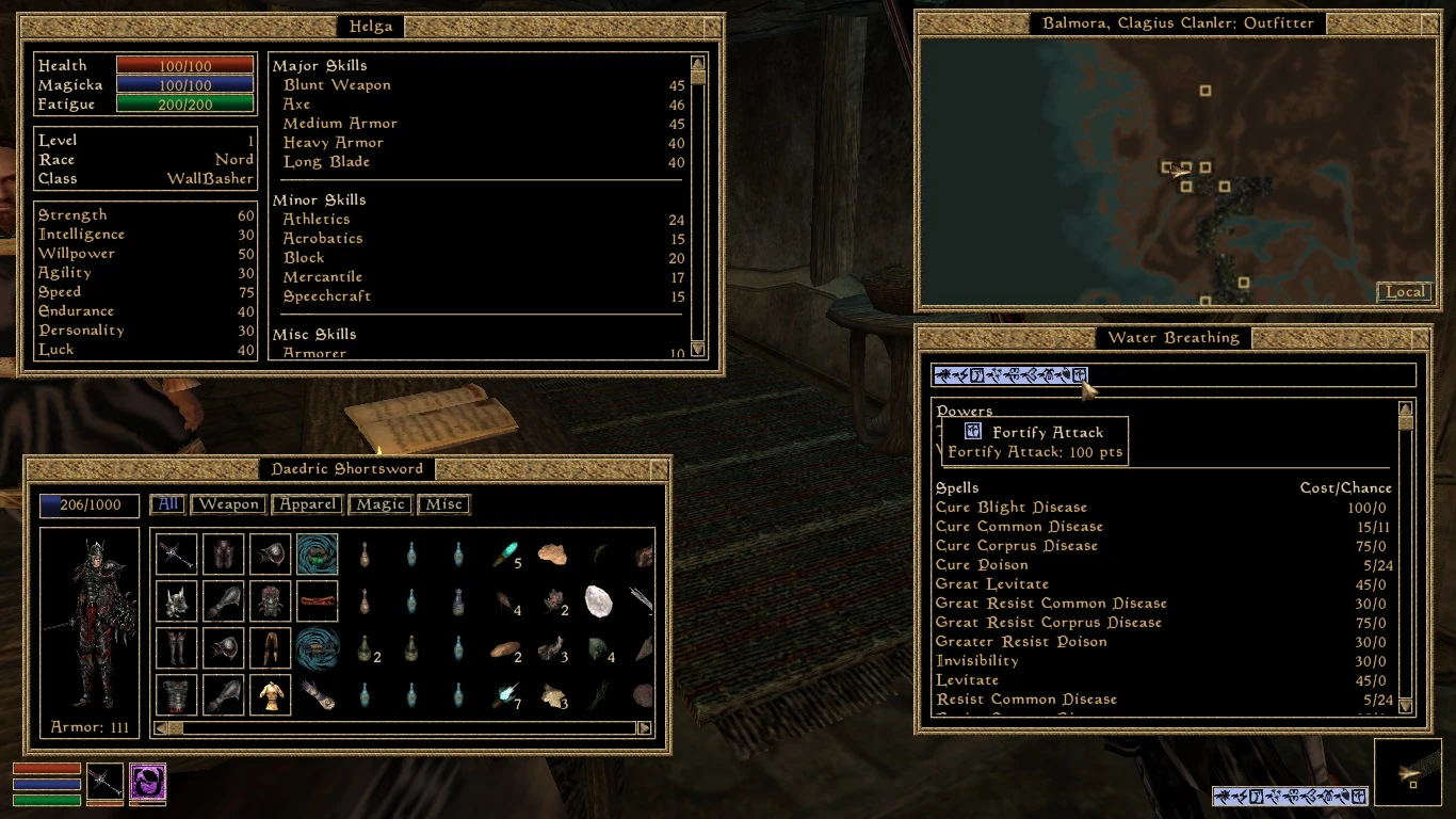 Dumbbus's Morrowind Cheats at Morrowind Nexus - mods and community