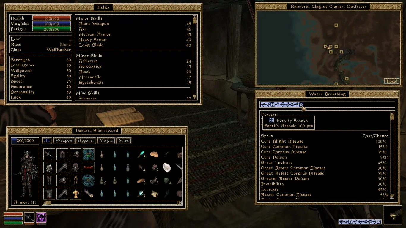 Dumbbus's Morrowind Cheats At Morrowind Nexus - Mods And Community