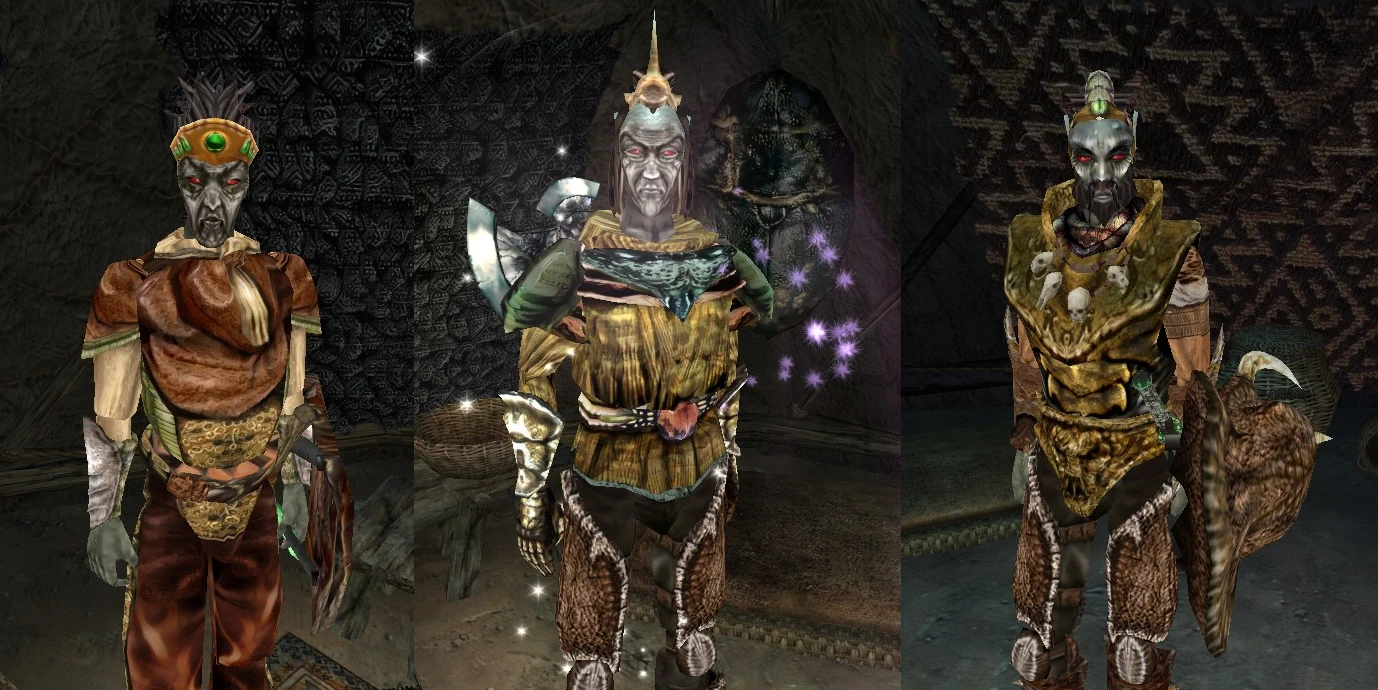 Interesting Outfits - Ashlanders at Morrowind Nexus - mods and community