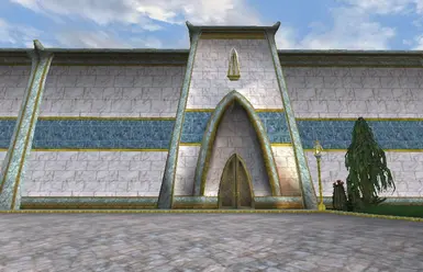 entrance white