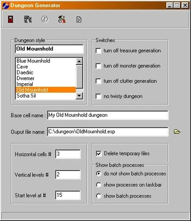 Acs Dungeon Generator GUI