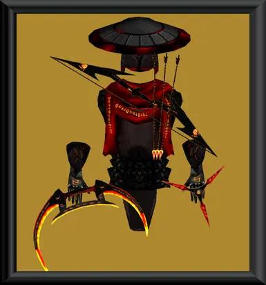 Runescorched Garb Back