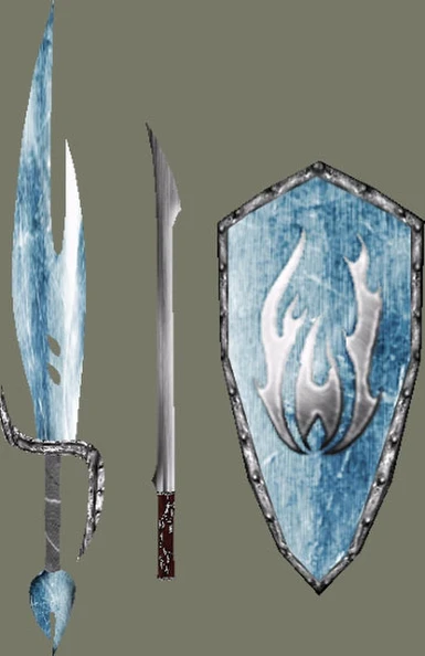 Weapons and Shield