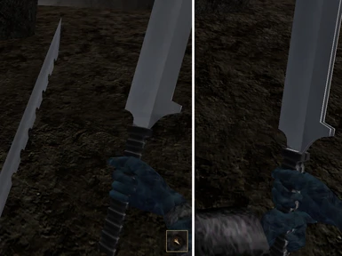 You can combine both Back swords together