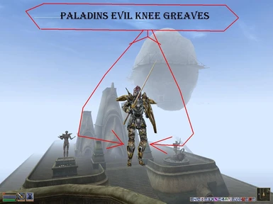 Evil Knee Greaves