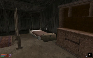 Bed and Cabnet there are items on cabnet in mod