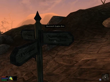 Moonmoth Legion Fort Signpost Showcase