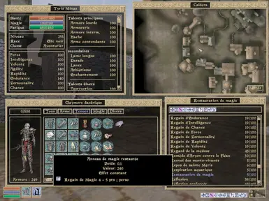 morrowind restore attribute spell