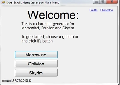 The Elder Scrolls Name Generator