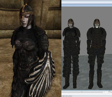 Ebony Armor Replaced by Sotonhorian Armor