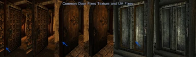 Common Door Fixes Texture and UV Fixes