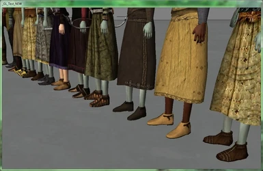 Galleo Good Clothes common skirts and shoes