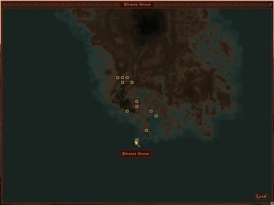 Pirates Grove Map