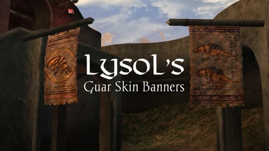 Guar Skin Banners for OpenMW and Vanilla Morrowind