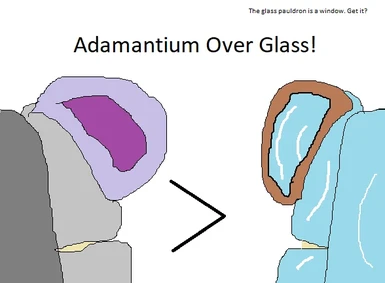 Adamantium Over Glass
