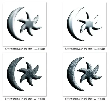 Silver metallic effects
