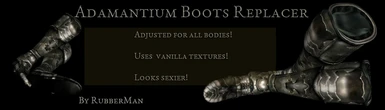 Adamantium Boots Replacer