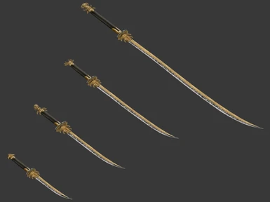 Oriental Ebony Weapons