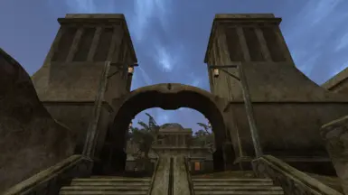 Entrance to High Town, Gentrified Balmora only