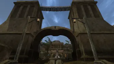 With Concept Art Balmora and Brevur Statue Mod