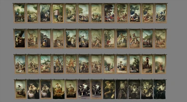 Francisco Goya's Tapestry Cartoons for Morrowind