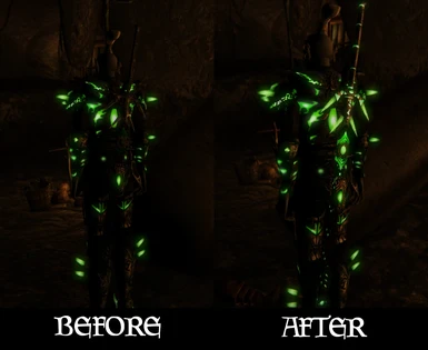 Glass Glowset and Weapon Sheathing Patch