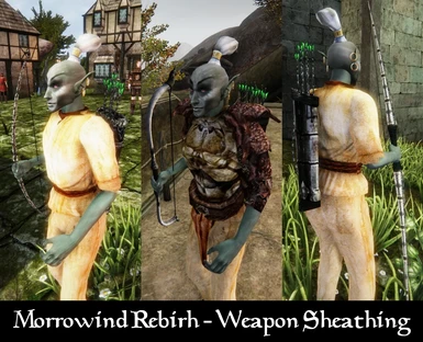Morrowind Rebirth & Weapon Sheathing Patch