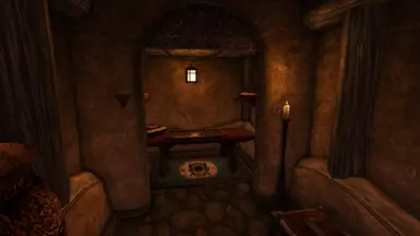 Bedroom - Enchanting Room (curtain pulled up)
