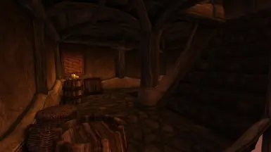 Stairs down to the Basement