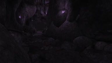 Daedric realm cave set