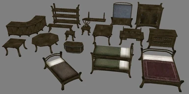 Dunmer middle class furniture set