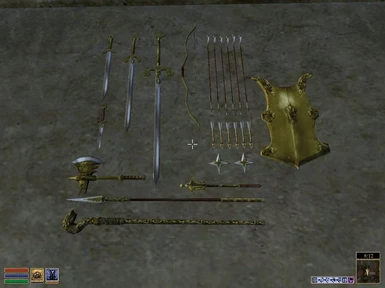 Elven Armor and Weapons
