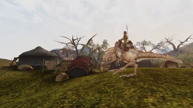 Riders by rotat (immersive mod suggested to further enhance the ashlander experience)