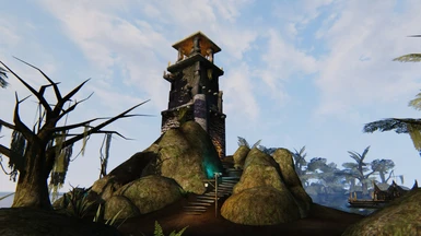 Bigger Seyda Neen's Lighthouse (as an optional addon)
