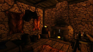 A cozy fireplace, because nords like to dance close to the fire.