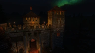 Fort Darius by Night
