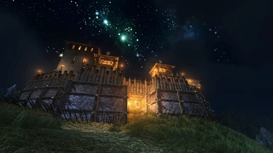 Fort Frostmoth by Night