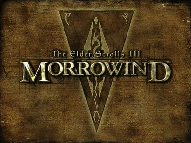 Morrowind HD Upscaled Menu