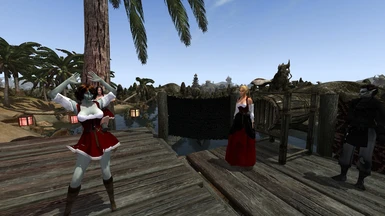 Wench skirt and wench dress by Korana
