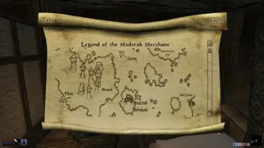 A map to mudcrab merchant