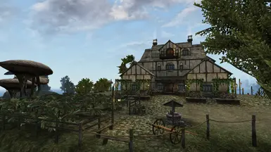 Front of the Manor